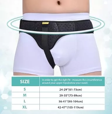 Msaada wa Brace ya Ukanda wa Hernia ya Inguinal